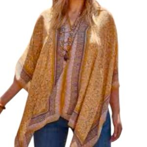 J. Jill Warm Toned Scarf Wrap